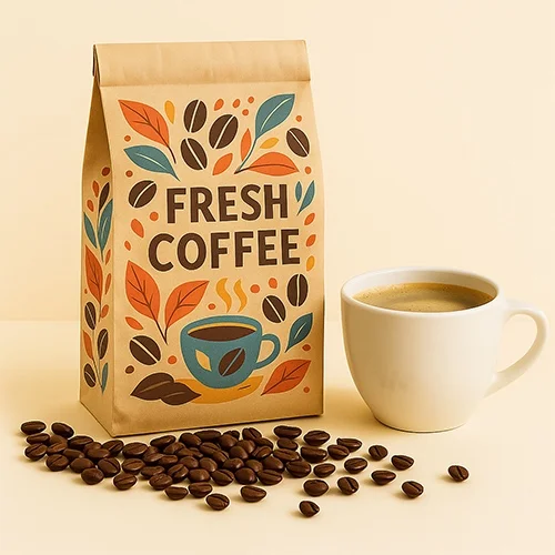 Private Label Coffee Pouch Packaging
